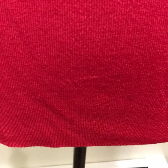 {Carmen Marc Valvo} Red Sweater Tank - Picture 3 of 5